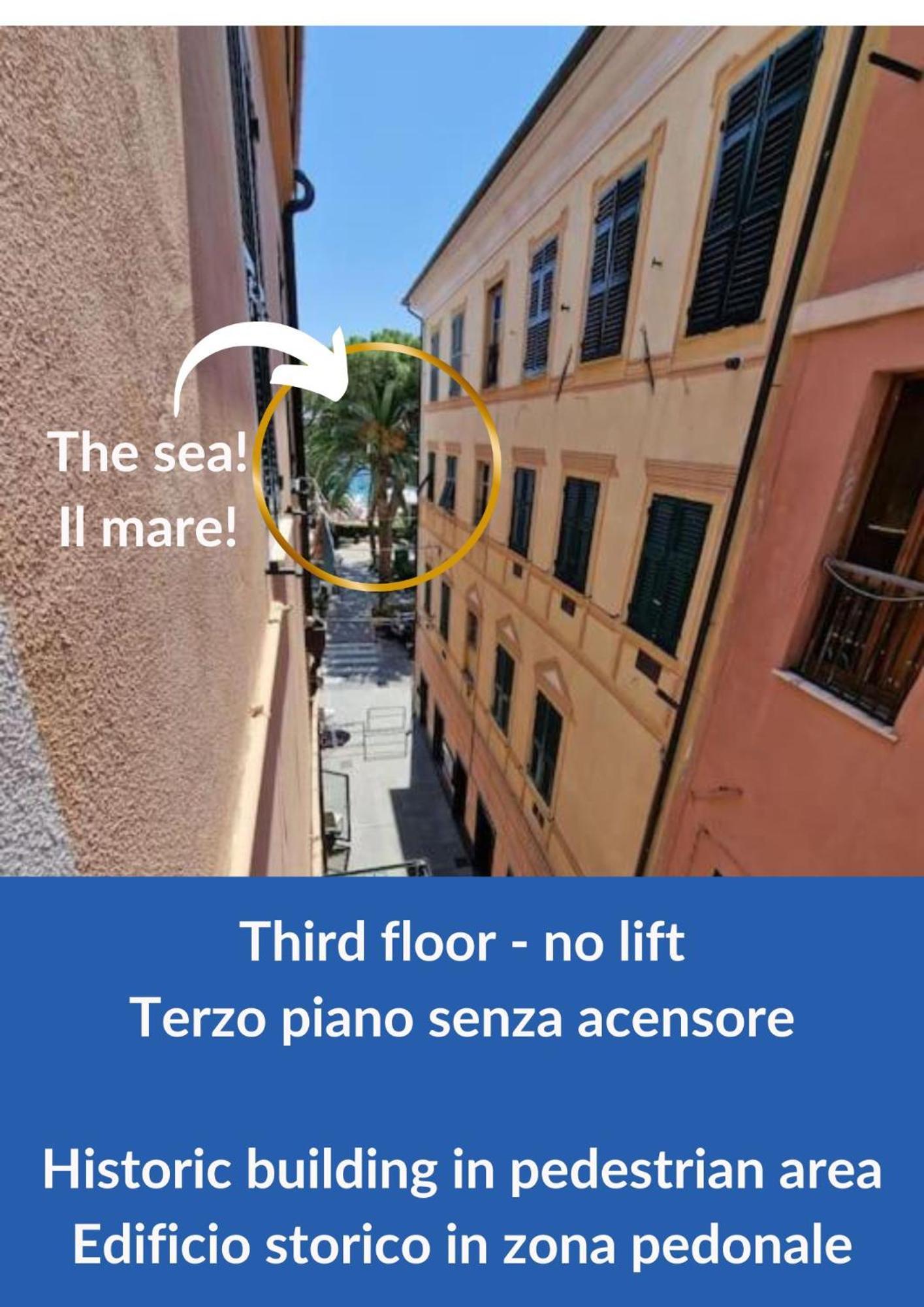 Silver Sands Finale Ligure - Traditional Apartment - 4 Beds & Terrace By The Beach Exterior foto